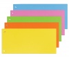 Rozdruovac karta 240x105mm/ 100ks -mix barev
