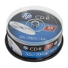 HP CD-R  25 pack / 52x/ 700 MB, 80 min