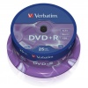 DVD+R Verbatim DLP 16x/ 4,7 GB/ 25pack, spindle