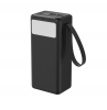 Powerbanka 40000 mAh 65W Power Delivery, 2xUSB-C, 2xUSB-A, kabel USB-C 1m, �ern�