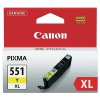 CANON CLI-551Y XL, žlutá, 11ml