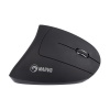 Myš Marvo M706W,ergonomická černá bezdrátová podsvícená